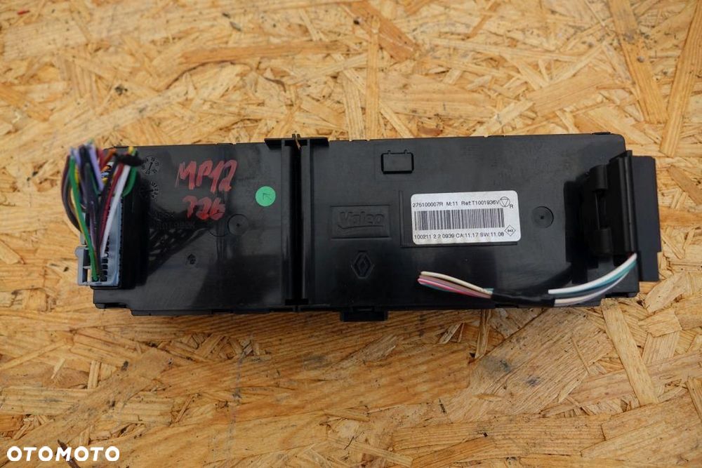 PANEL NAWIEWU KLIMATYZACJU RENAULT MEGANE III 2012 275100007R - 4