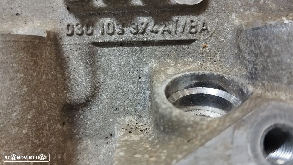 CABEÇA DO MOTOR VOLKSWAGEN POLO / SEAT IBIZA 1.0MPI 99-01 REF. 030103374 - 7