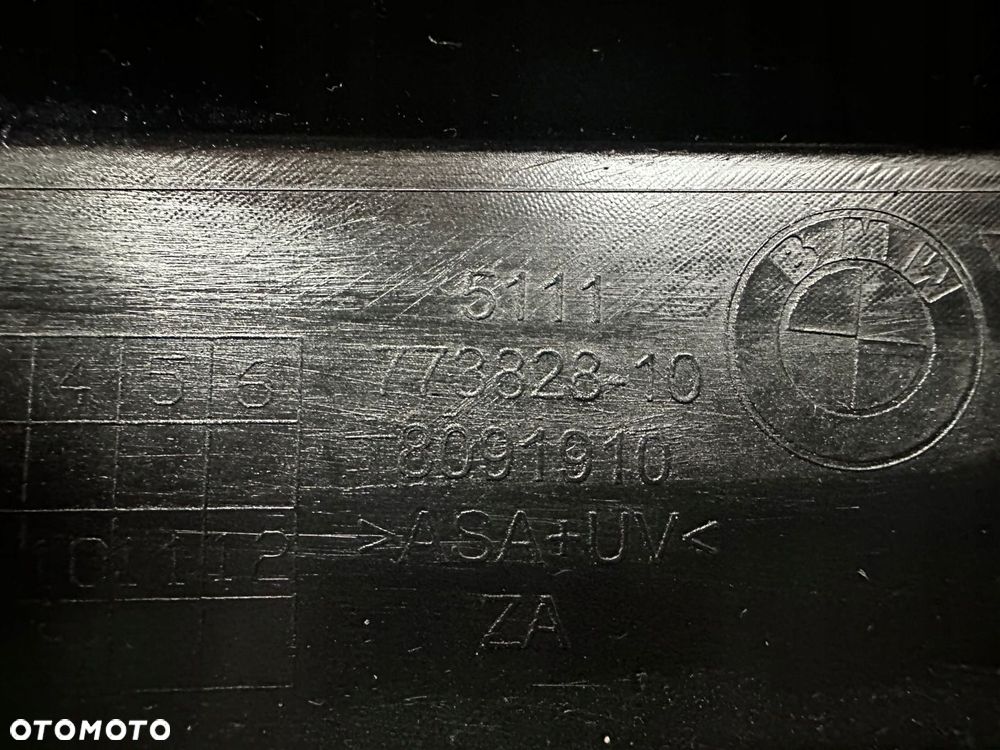 BMW X3 G01 17- KRATKA ZDERZAKA PRAWA PRZEDNIA PRZÓD 5111773828-10 - 6