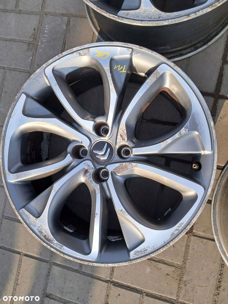 citroen ds4 c4 ii b7 felgi aluminiowe 18" 7,5 et29 4x108 9688904377 - 9