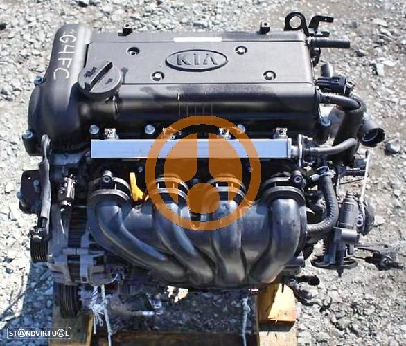 Motor G4FC HYUNDAI ACCENT IV A TROIS I20 I I30 BREAK I30 COUPE IX20 VELOSTER KIA - 1