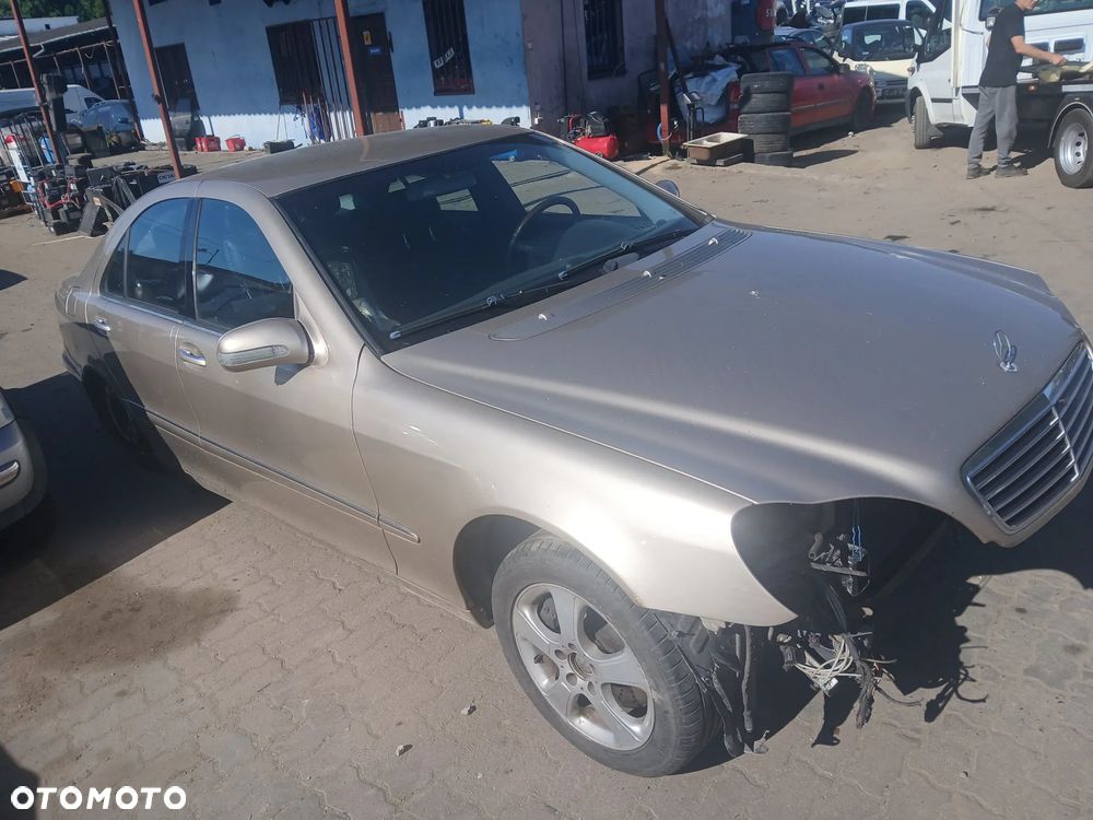 mercedes w220 s klasa 693 maska zderzak lampa grill błotnik drzwi zbiornik paliwa szyba - 2