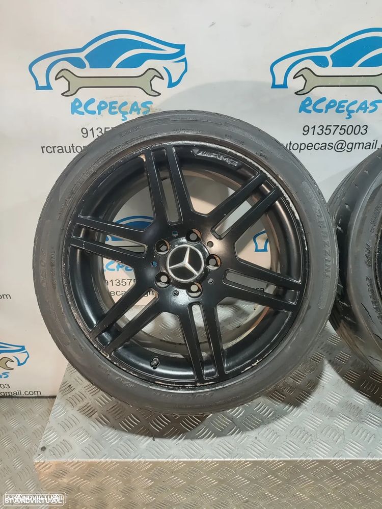 Jantes 17" Mercedes Benz AMG - 7,5J | 8,5J | ET47 | ET58 - 5x112 - A2044014502 | A2044014602 - Class C | E | A | Originais | W204 | 17 Polegadas | Jante | Original | Furação 5 x 112 - 4