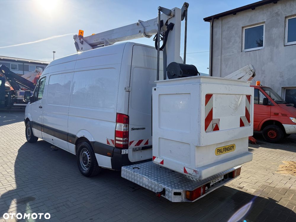 Mercedes-Benz Podnośnik Koszowy Palfinger P140V Zwyżka 14 metrów Pilot ! UDT Dmc 3500kg Kat b Jak Wumag Ruthmann Multitel - 3