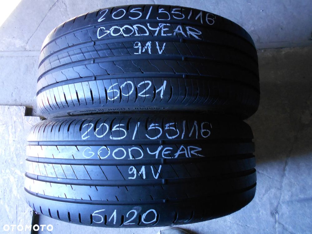 OPONY 205/55R16 GOODYEAR EFFICIENT GRIP PERFORMANCE 2 DOT 5021 / 5120 7.8MM - 1