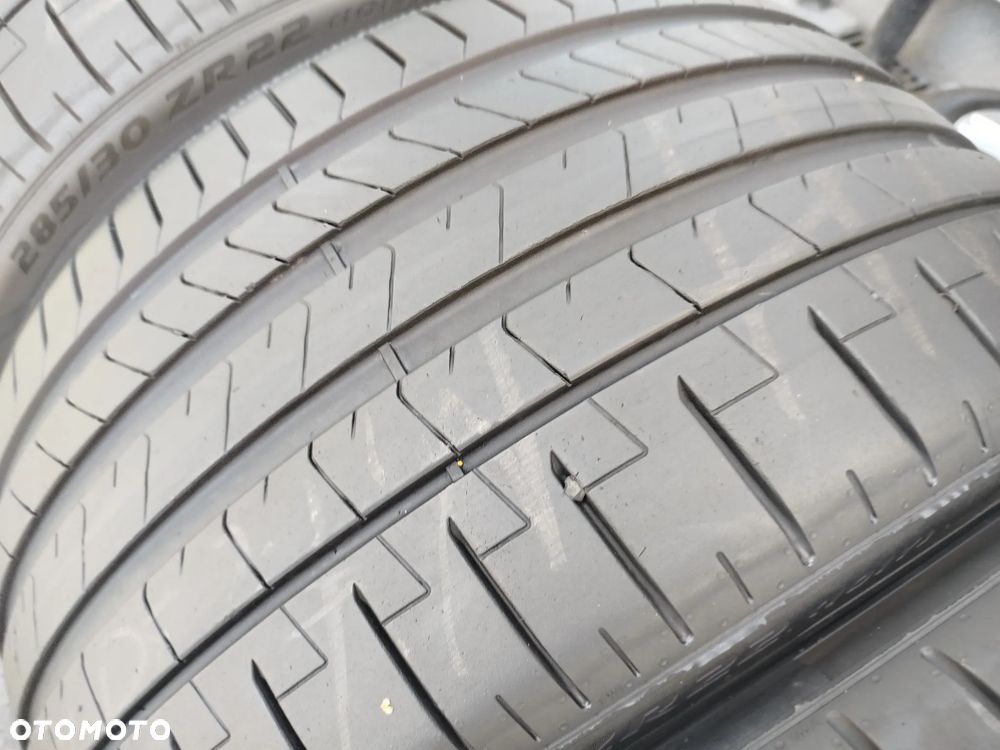 285/30ZR22 101Y Pirelli P ZERO 3szt. 90% bieżnika homologacja AO Mata wygłuszająca - 5