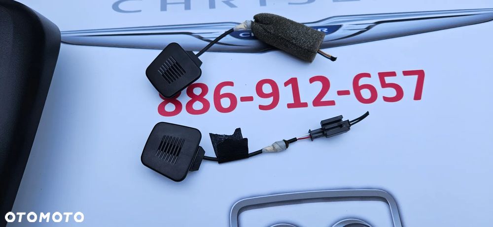 Dodge Durango III LIFT 2021-2025 Słoneczki Osłona przeciwsłoneczna Oświetlenie kabiny kierowcy Lampka podświetlenia Panel sterowania klimatyzacją Panel nawiewu - 6