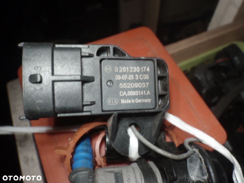 czujnik ciśnienia doładowania mapsensor fiat punto bravo brava seicento panda grande punto evo Qubo - 3