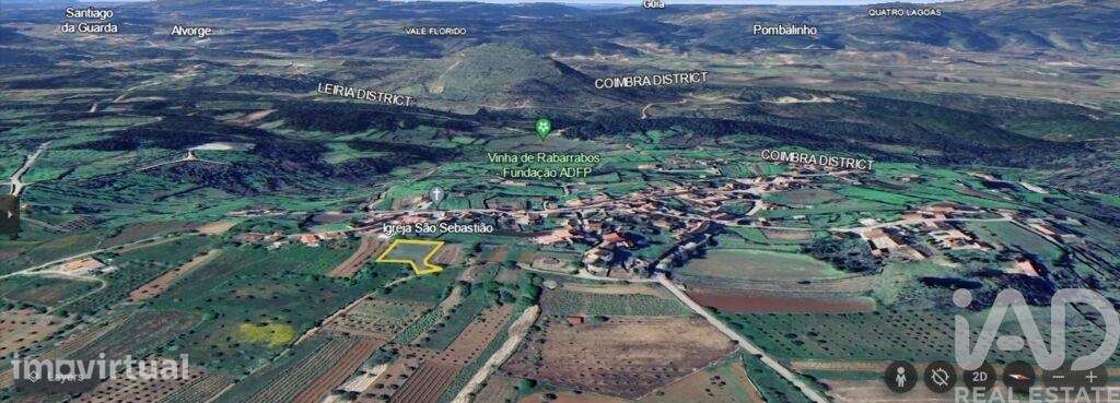 Terreno Agrícola em São Miguel, Santa Eufémia e Rabaçal de 1350,00 m2 - Grande imagem: 3/9