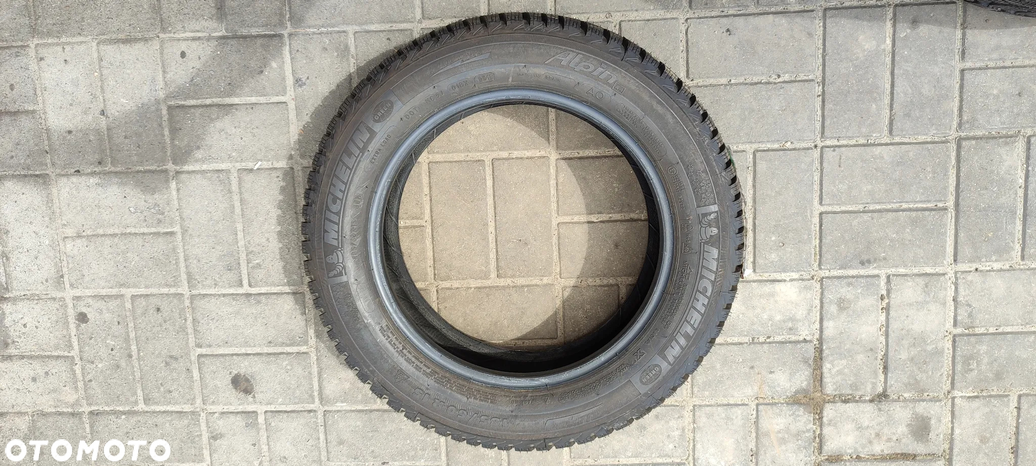 OPONY ZIMOWE 185/60 R15 MICHELIN ALPIN A4 (0817) ZIMA 4 SZTUKI KOMPLET - 3