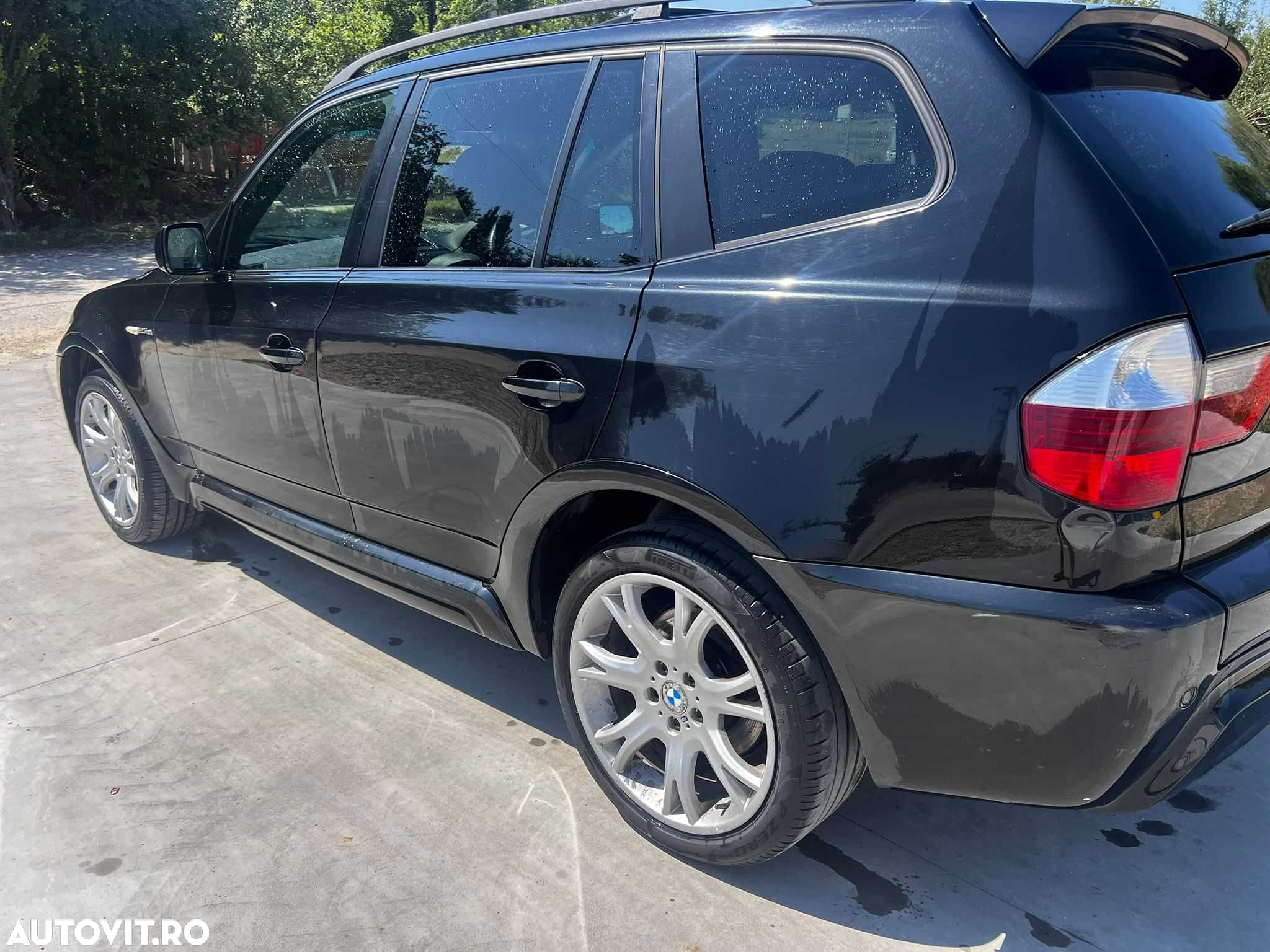 Stop tripla triple lampa haion aripa BMW X3 E83 facelift - 5