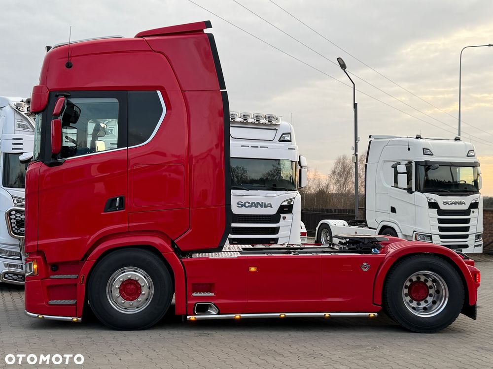 Scania 580s Scania z Niemiec ASO kontrakt serwisowy idealny stan v8 4x2 - 13