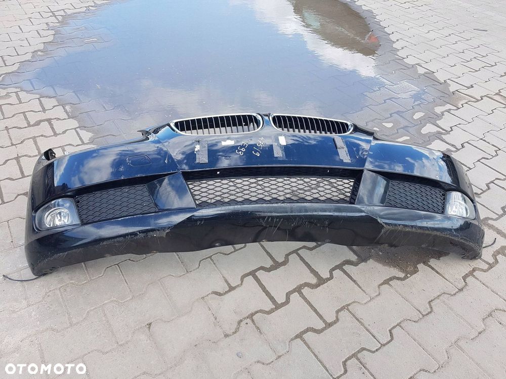 BMW 3 E93 E92 06-09r ZDERZAK PRZEDNI PRZÓD 475 475/9 BLACK SAPPHIRE - 4