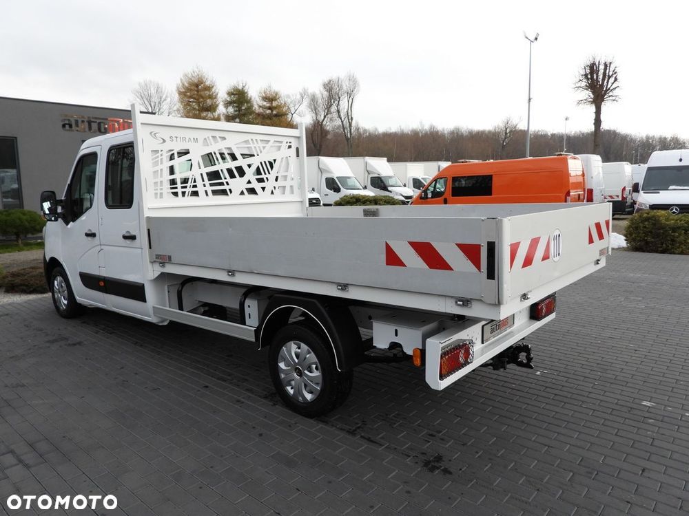 Renault MASTER SKRZYNIA PODWÓJNA KABINA DOKA 6 MIEJSC TEMPOMAT NAWIGACJA LEDY KLIMATYZACJA  150KM - 10