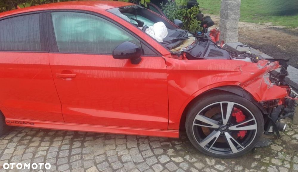 LUSTERKO ZEWNĘTRZNE DRZWI DACH ĆWIARTKA ZAWIESZENIE WAŁ MOST DYFER PODSUFITKA KIEROWNICA LISTWY AUDI RS3 8V SEDAN 18r. - 3