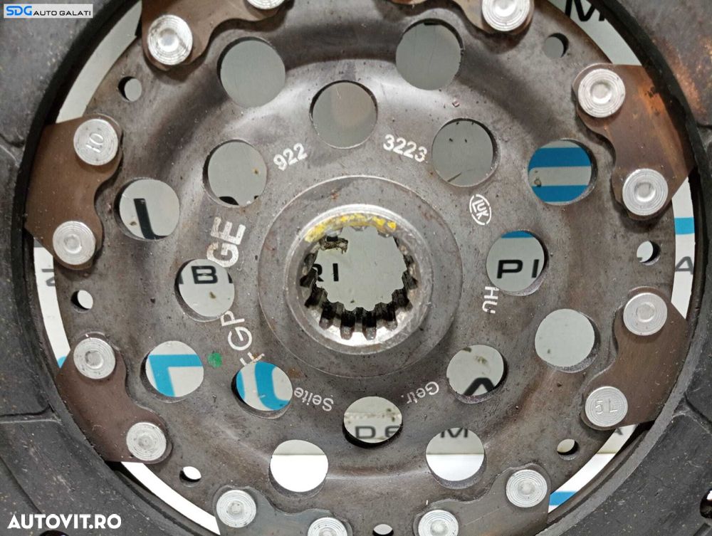 Kit Ambreiaj LUK Volanta Masa Dubla Disc si Placa Presiune Opel Zafira A 1.7 1995 - 2005 Cod 9223223 [M6952] - 5