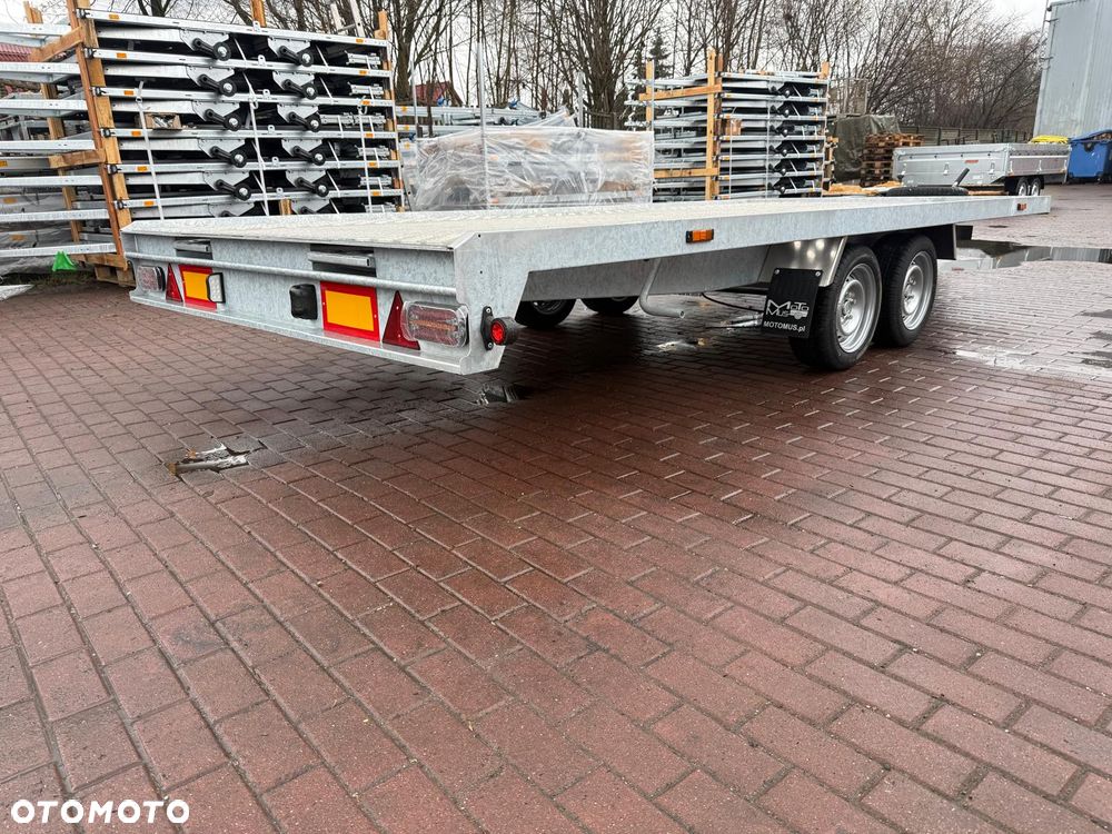 Gala BBG Laweta Gala Phoenix płaska wypełniona alu ryfl 4.5x2,05m koła 195r13c DMC 2700kg lampy LED dostawa MOTOMUS - 3