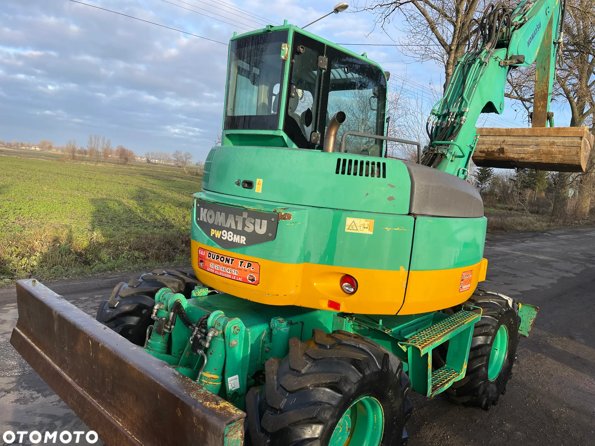 Komatsu Koparka kołowa Komatsu PW 98 MR Rok 2008 Gotowa do pracy W pełni sprawna Brutto - 14