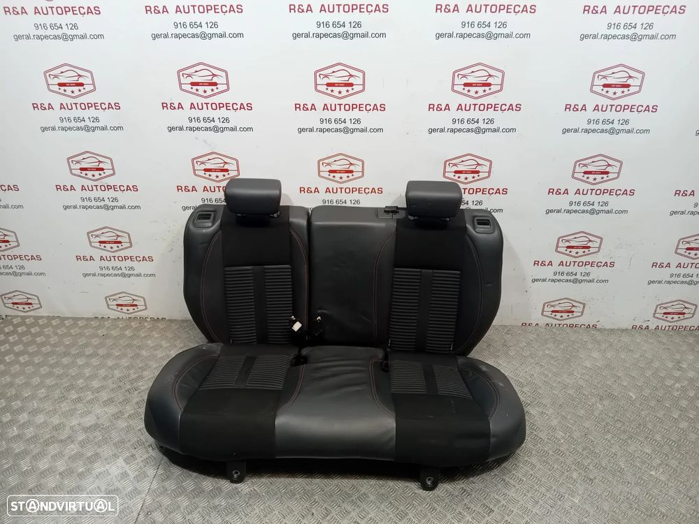 Conjunto de Bancos Alfa Romeo Giulietta com Costura Vermelha Original - 11