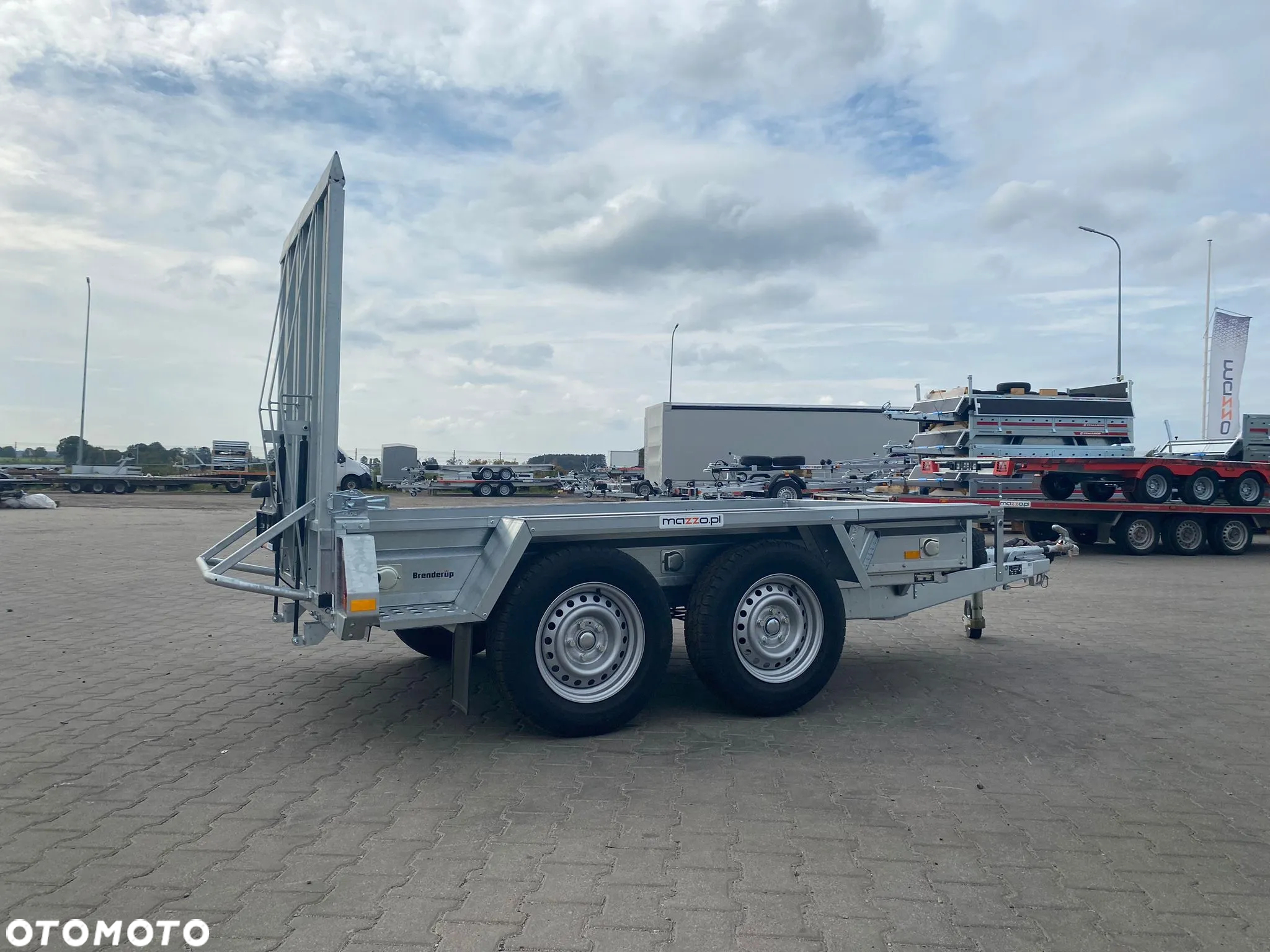 Brenderup DOSTAWA! Przyczepa MT-2600 pod minikoparkę wym. 260x126x25, Solidna przyczepa do przewozu sprzętu budowlanego! DMC 2600kg - 21