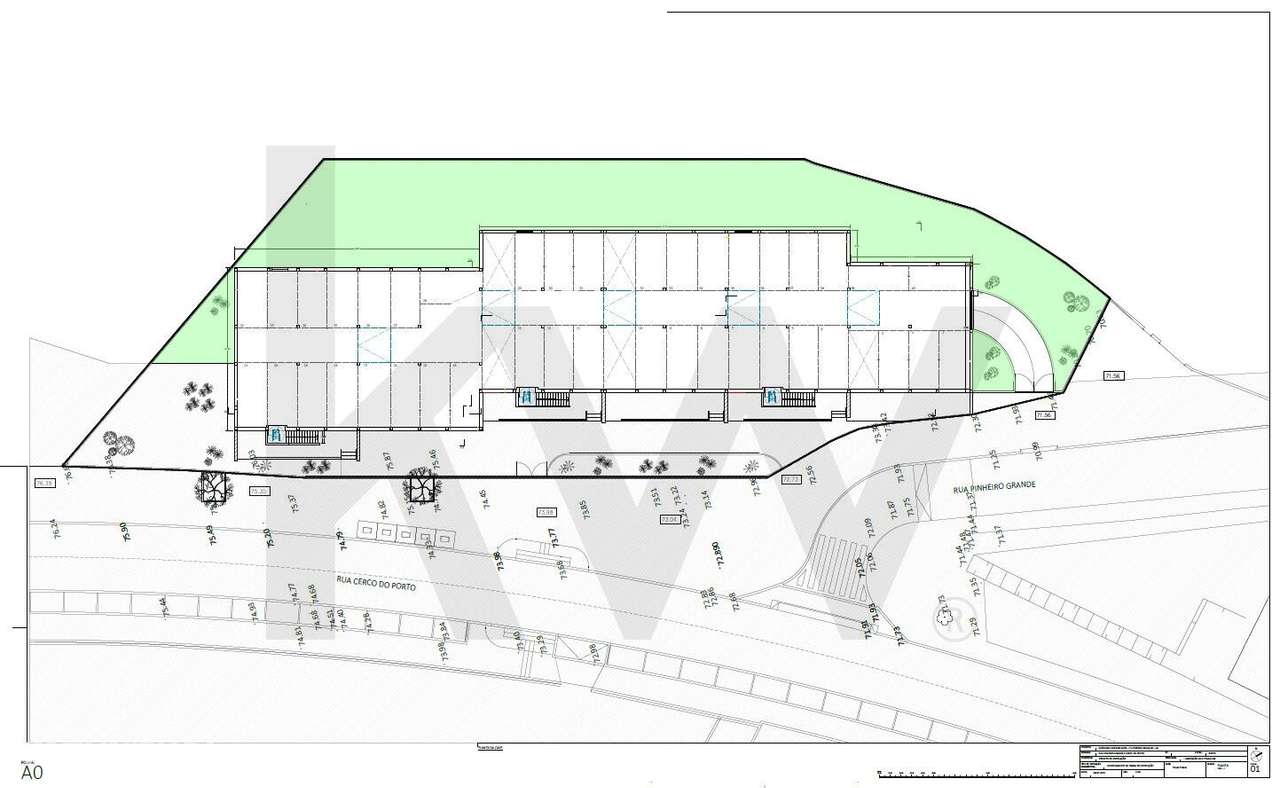 Terreno com projeto aprovado para construção Multifamiliar (40 fogos) - Grande imagem: 5/27