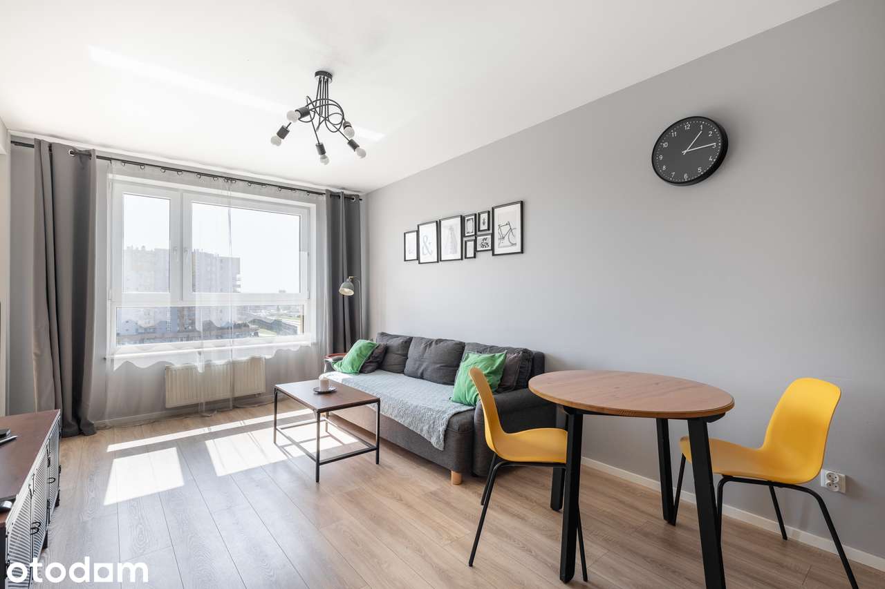 Mieszkanie 2-pokojowe 40 m² z balkonem – Aleja 29 Listopada, Kraków