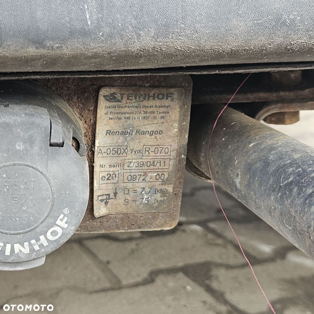 Hak holowniczy Renault Kangoo - 2