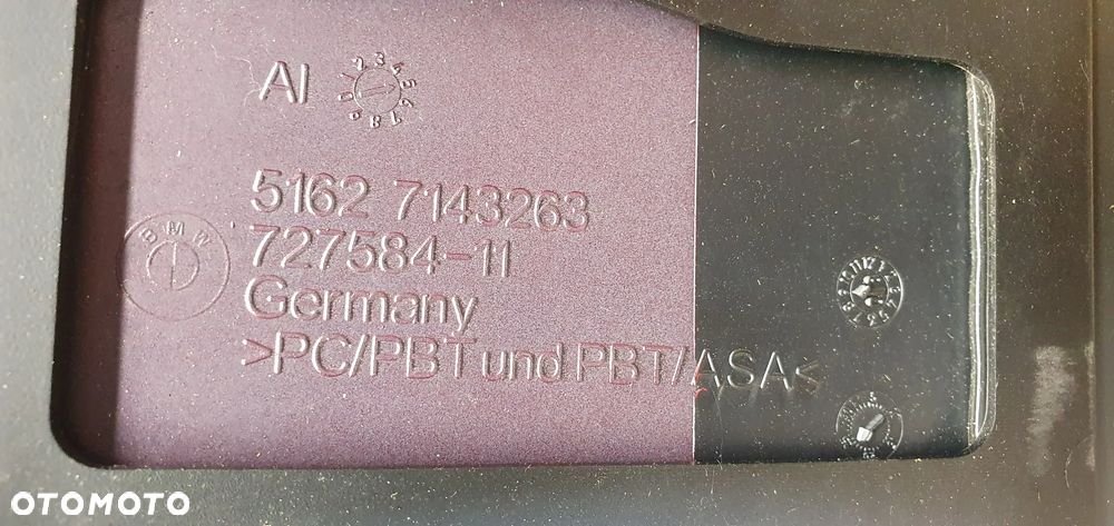 Spoiler lotka klapy bagażnika BMW E91 7143263 7167188 - 6