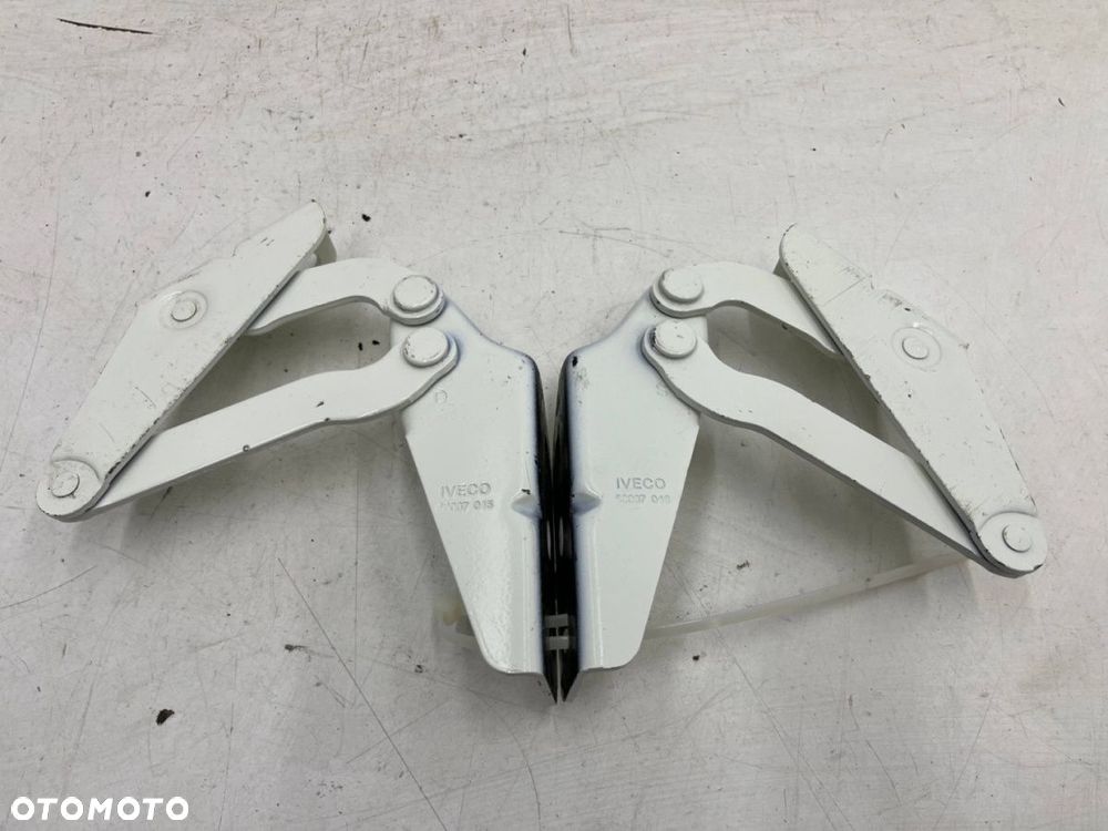 Zawias maski Iveco Daily 4 IV 2014r.- zawiasy pokrywy silnika lewy prawy komplet WERSJA BEZ SPRĘŻYN - 4