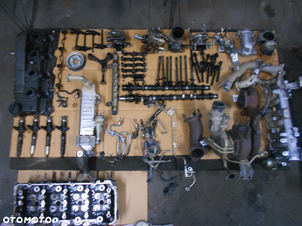 TOYOTA LAND CRUISER (J12) 2002-2010 3.0 D-4D KDJ120 KDJ125 KDJ121 127KW -173KM DIESEL SILNIK CZESCI WTRYSKI POMPA WTRYSKOWA LISTWA WTRYSKOWA WALKI ROZRZADU POMPA WSPOMAGANIA PRZEPUSTNICA KOLEKTOR SSACY-WYDECHOWY TURBINA (OPIS DOSTEPNYCH CZESCI W AUKCJI ) - 2