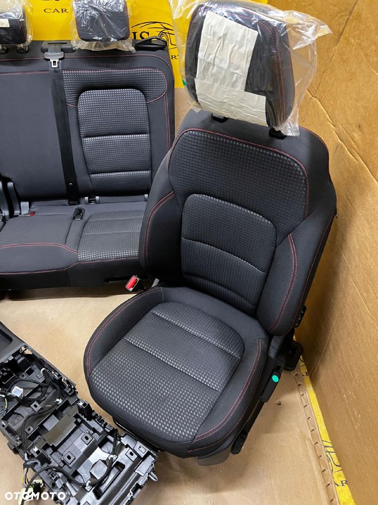 KOMPLET FOTELE MATERIAŁOWE WNĘTRZE TUNEL ŚRODKOWY FORD KUGA ST-LINE MK3 - 8