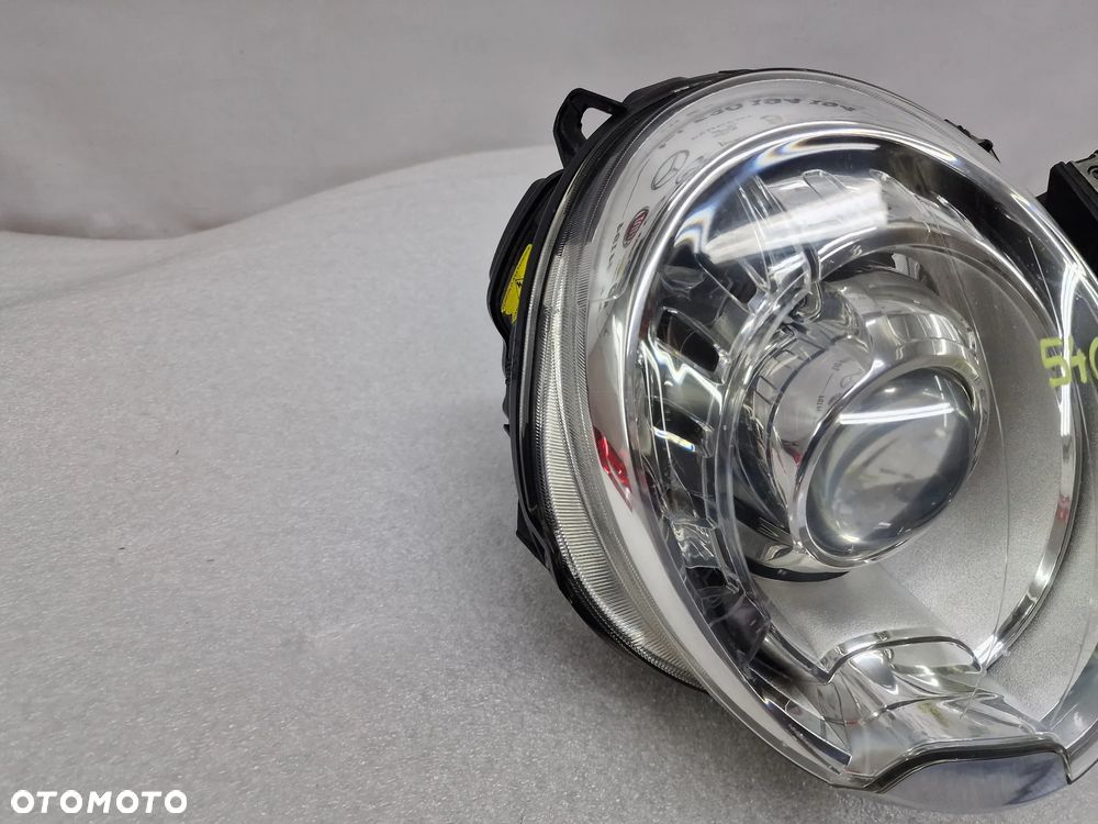 FIAT 500 07-15 KOMPLET LAMP PRZEDNICH PRZÓD LEWA / PRAWA LAMPA PRZEDNIA PRZÓD XENON + SPRYSKIWACZE , NR AUKCJI LA546 - 4