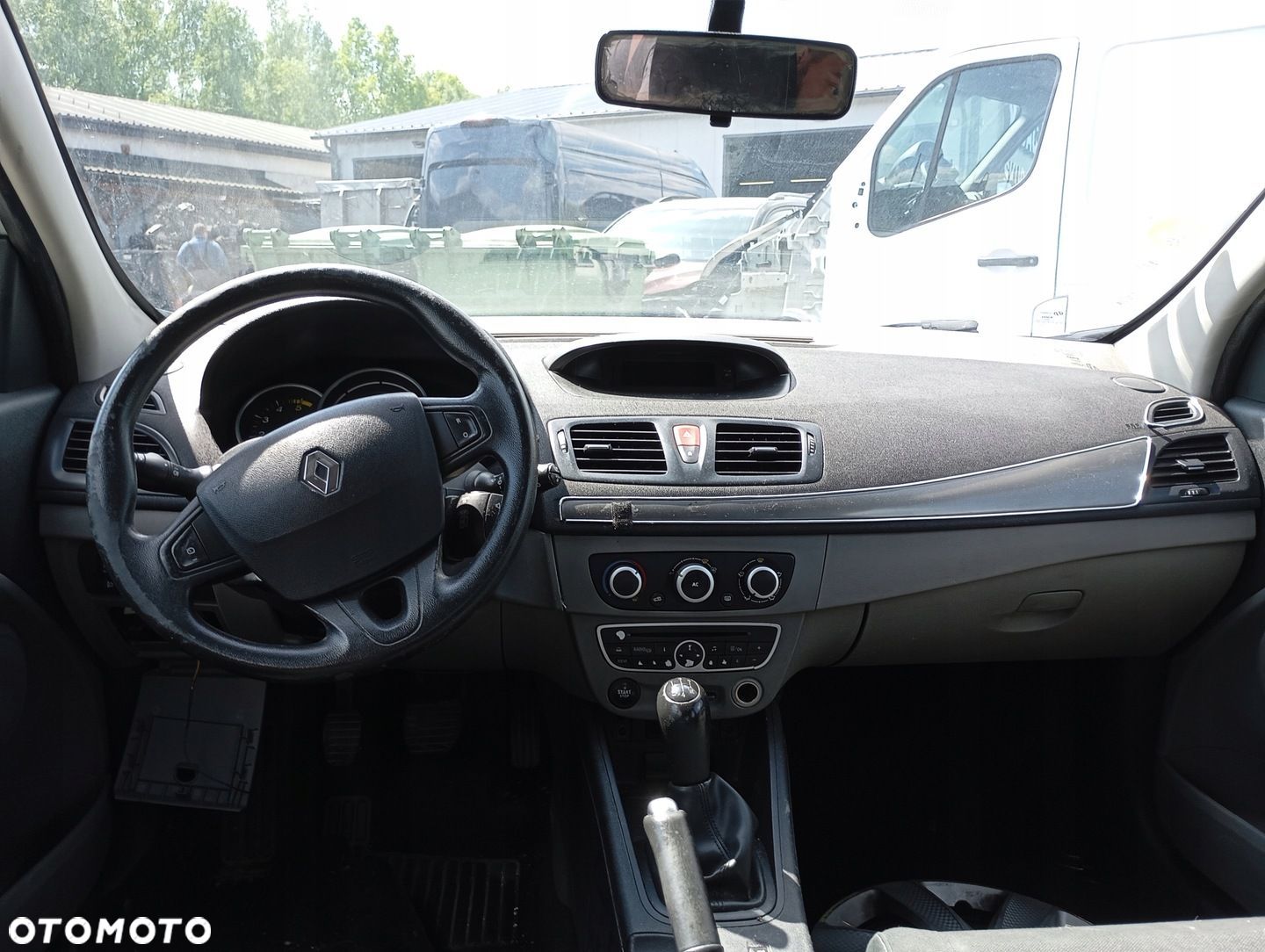 RENAULT MEGANE 3 III DESKA KONSOLA AIRBAG PODUSZKI PASY NAPINACZE - 1