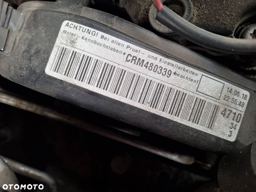 SILNIK DIESEL + UKŁAD WTRYSKOWY + TURBINA SKODA OCTAVIA III LIFT CRM CRMB - 15