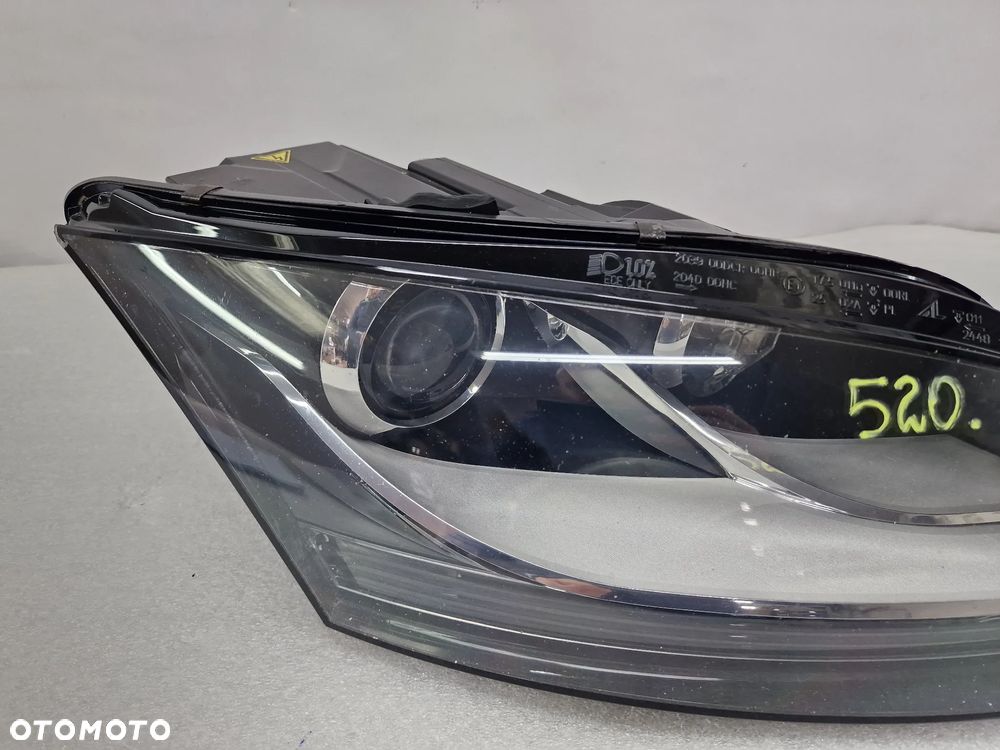 AUDI TT 8J0 PRAWA LAMPA PRZEDNIA PRZÓD XENON , NR 8J0941004D , NR AUKCJI LA520 - 4