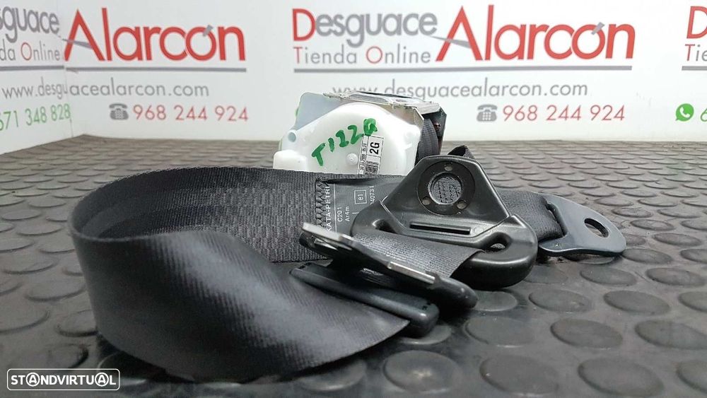 CINTO DE SEGURANÇA TRASEIRO ESQUERDO CITROEN C4 PICASSO EXCLUSIVE - 2