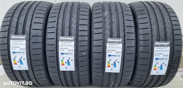 265/35 R20, 99Y, GRIPMAX, Suregrip ProSport XL, Anvelope vara