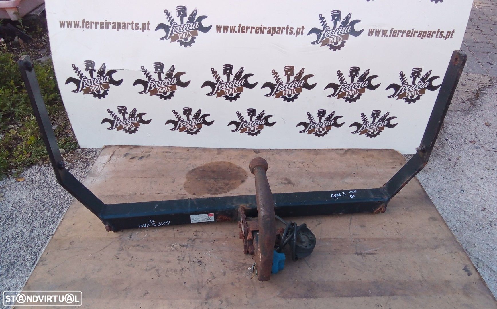 Barra do gancho de reboque VW GOLF V Variant (1K5) - carrinha - 1