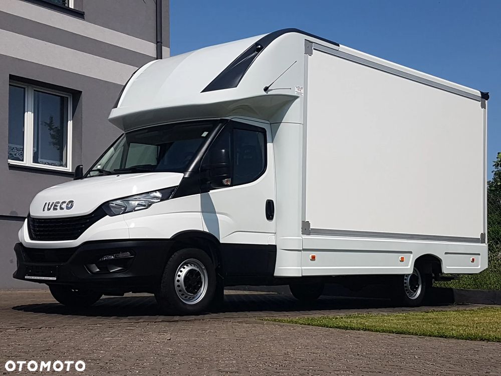 Iveco DAILY KONTENER NISKOPODŁOGOWY 4,43x2,23x2,42 SKLEP FOODTRUCK BAR KLIMA KONIOWÓZ KAMPER - 39