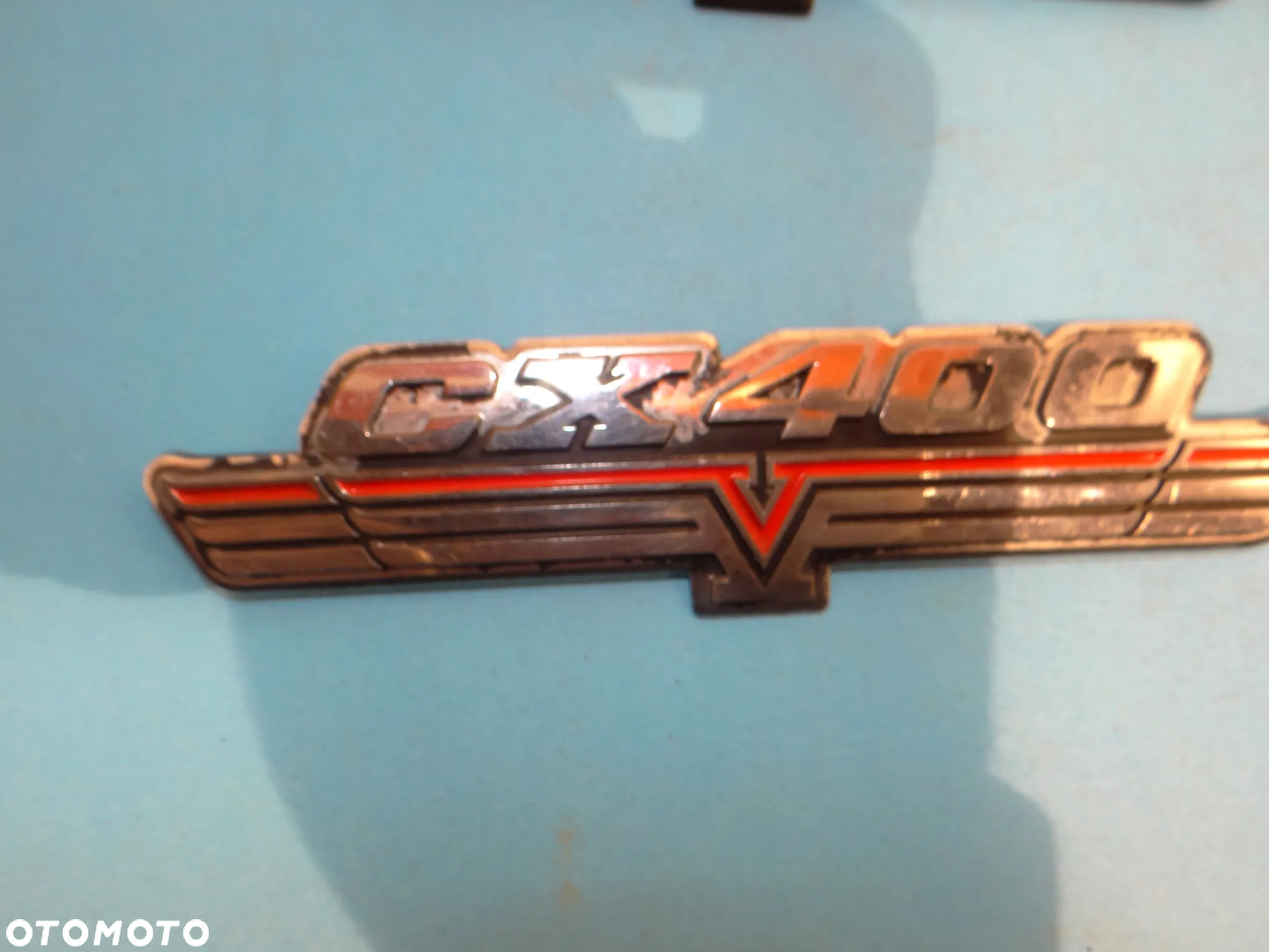H009 HONDA CX 500 400 EMBLEMAT ZNACZEK NA BOCZEK OSŁONĘ - 11