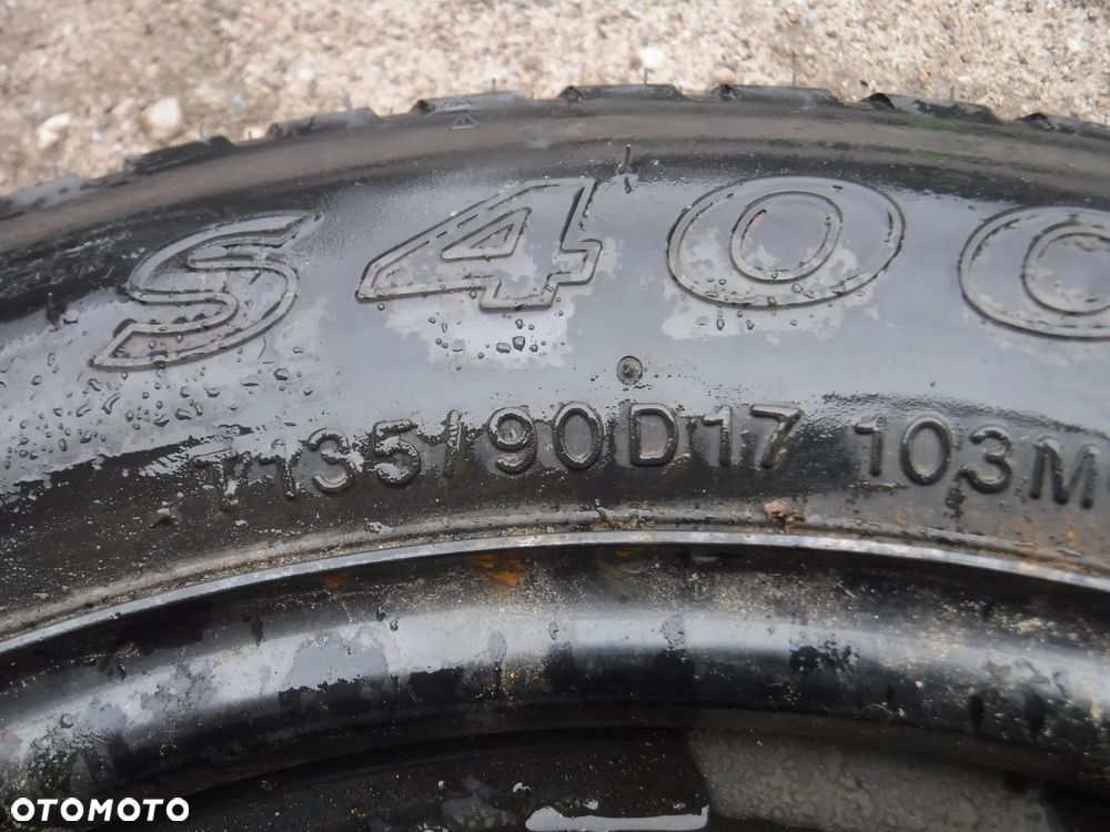 Kia Sportage IV Tuscon II 17 5X114,3 kolo dojazdowe  zapasowe dojazdowka 135/90/17 - 4