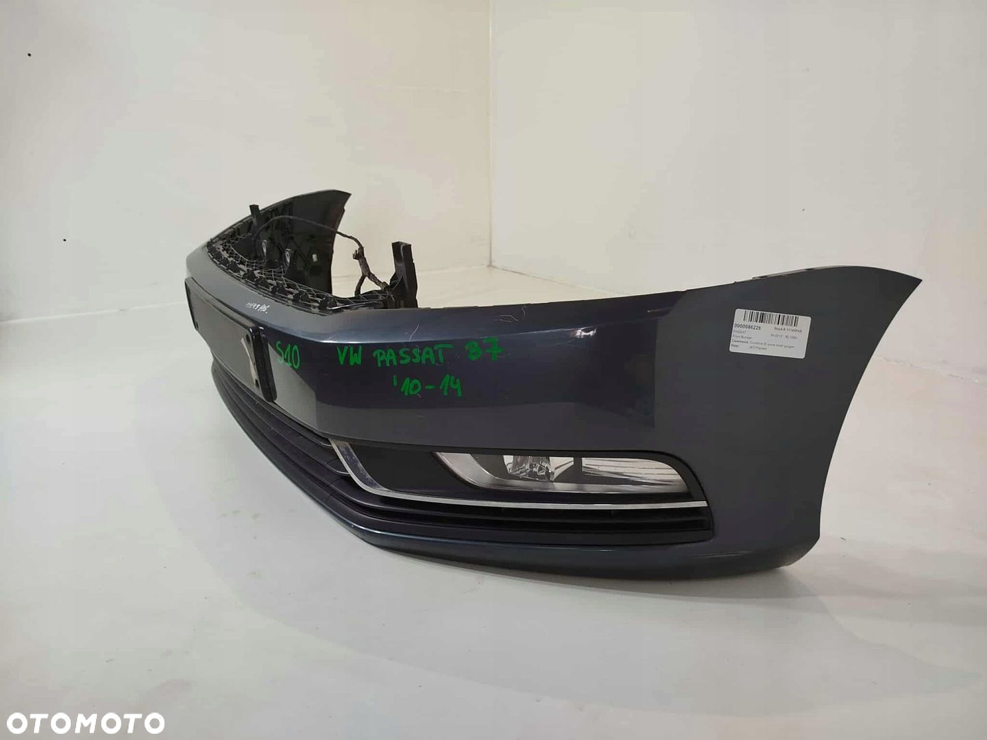 ZDERZAK PRZEDNI PRZÓD VW PASSAT B7 10-14 - 2