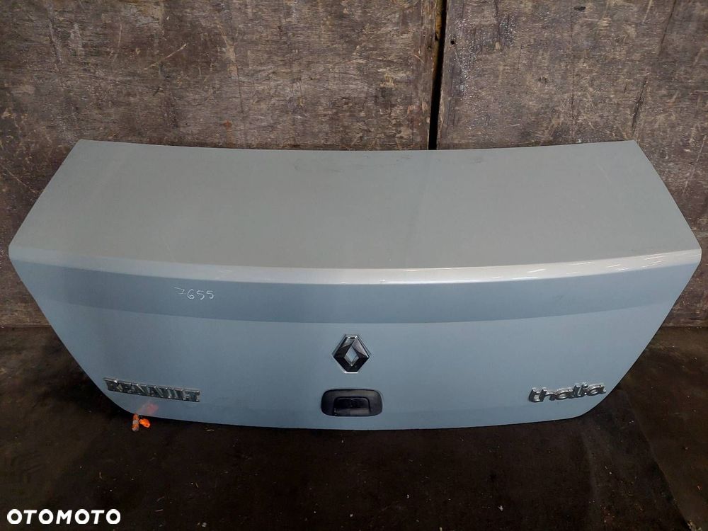KOMPLETNY TYŁ KLAPA BAGAŻNIKA ZDERZAK TYŁ LAMPY RENAULT THALIA I LIFT MV632 - 8