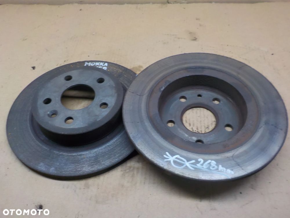 OPEL MOKKA 1.6 B TARCZE HAMULCOWE TYŁ - 1