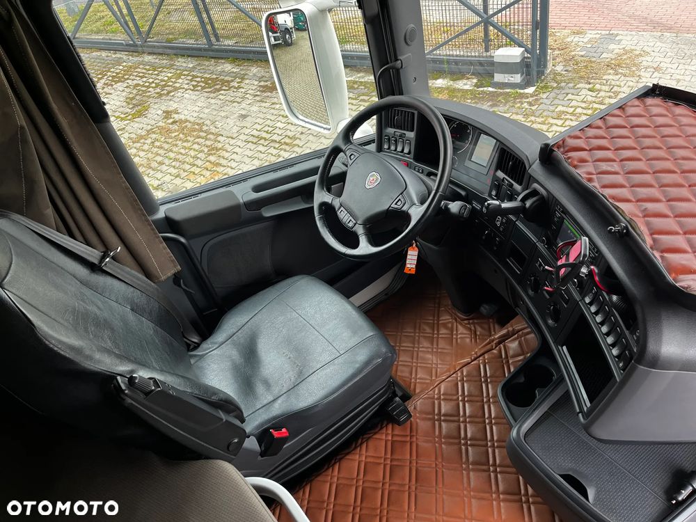 Scania R490 ZESTAW DO PRZEWOZU ŻYWCA/GUITTON/3 POKŁADY/DACH PODNOSZONY/OŚ PODNOSZONA SKRĘTNA/PRZEJAZDOWY - 22