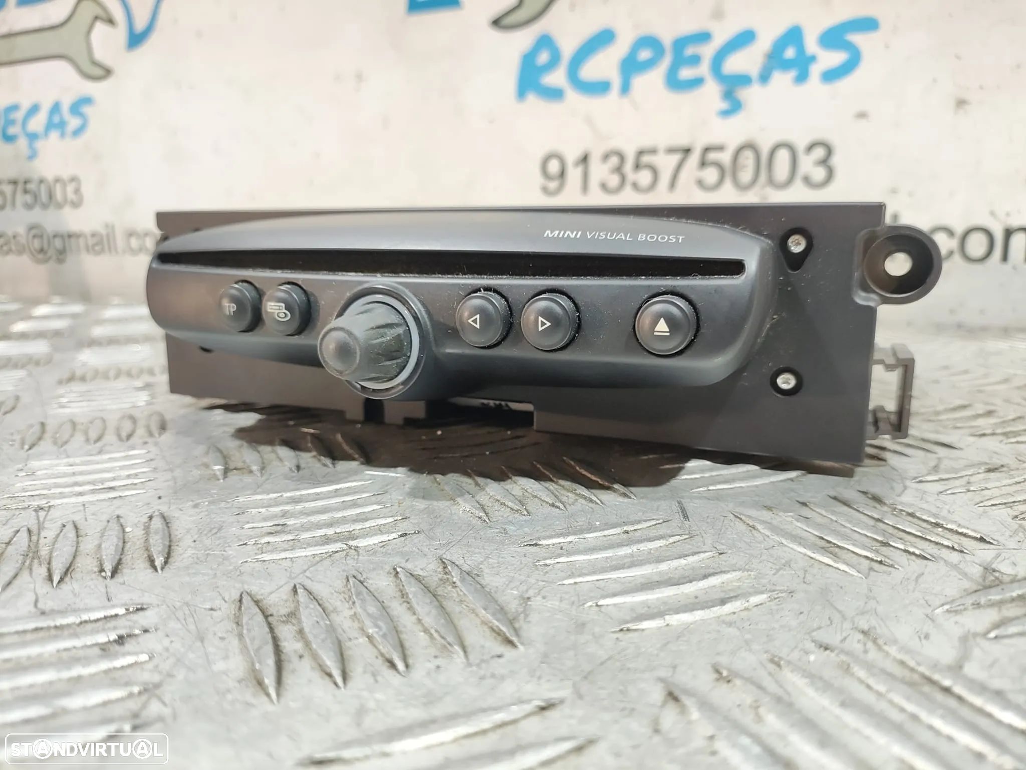 Unidade de Radio | Leitor | GPS Mini Cooper S | SD | One | JCW Original - 9286637 - R55 | R56 | R57 | R58 | R59 | R60 Bluetooth - 1