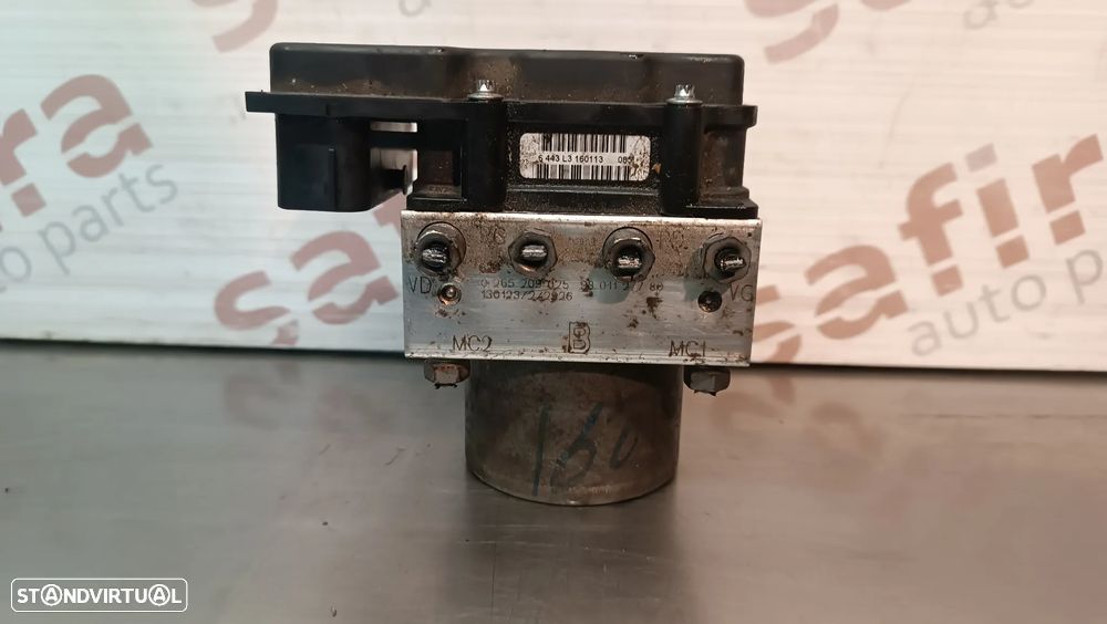 MODULO ABS PEUGEOT PARTNER / CITROEN BERLINGO REF: 0265209025 9801127780 0265801179 9801127580 - 4