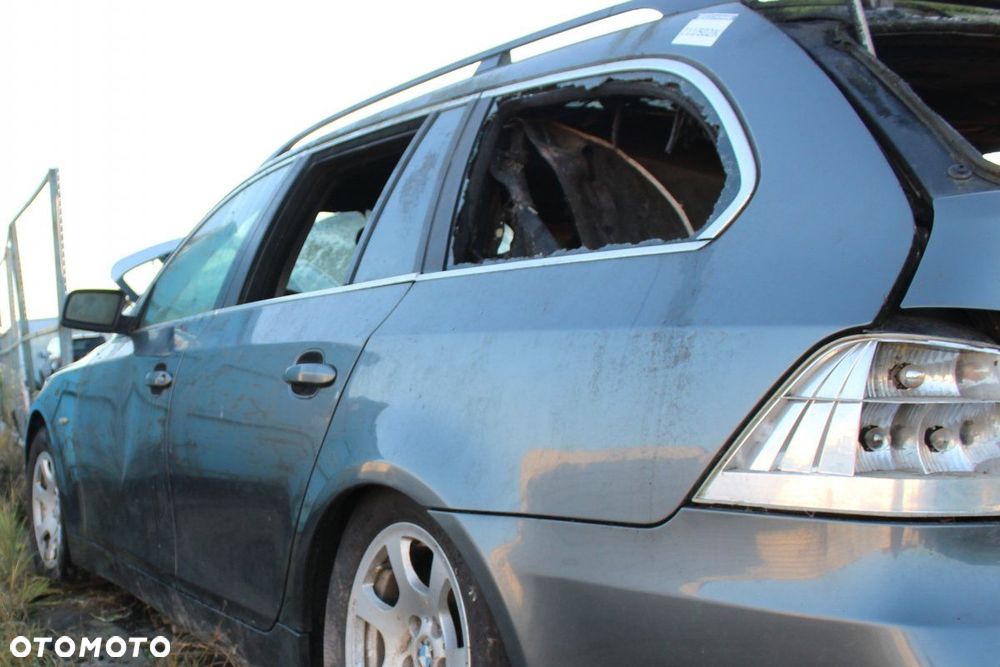 BMW 5 525d E61 2005 2.5D M57D25 Kombi (MASKA, ZDERZAK, LAMPA, BŁOTNIK, DRZWI, SZYBA, FOTEL) - 5
