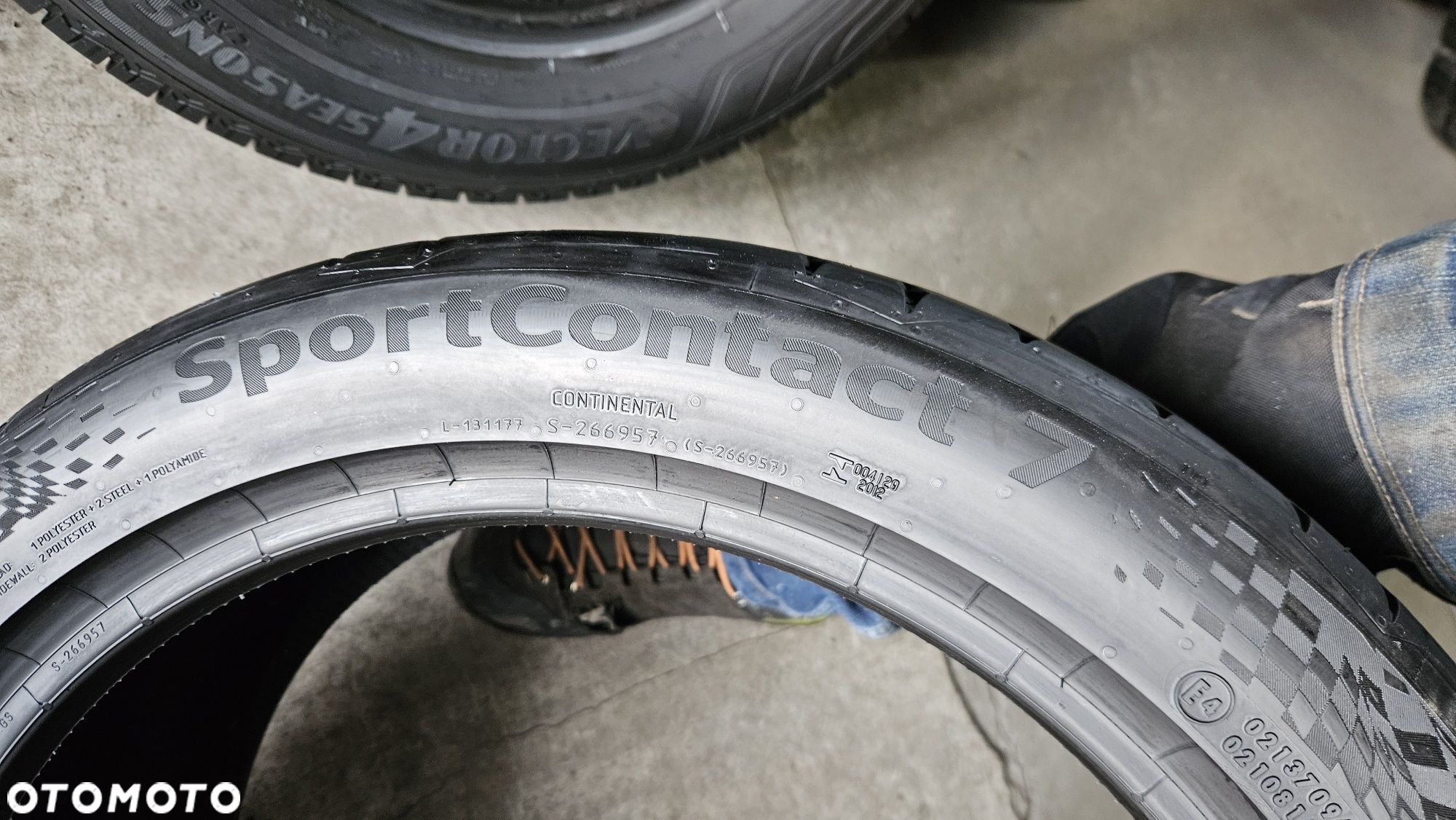 opona używana 225/45R18 Continental Sportcontact 7 - 5