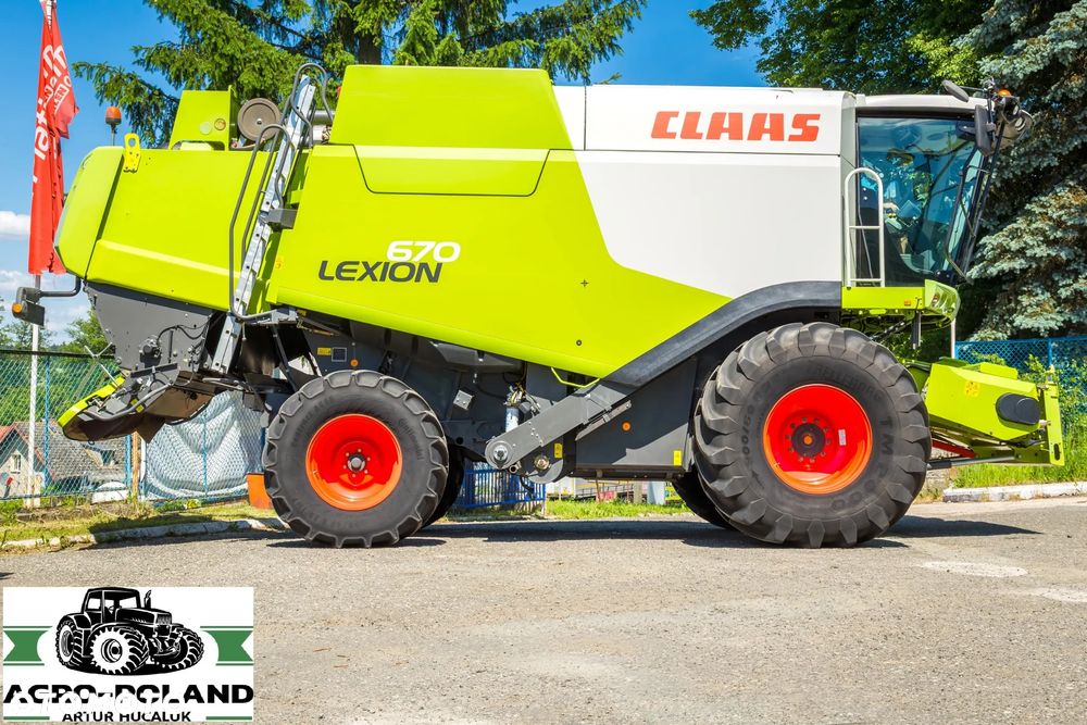Claas LEXION 670 - 2014 ROK - 1874 H - VARIO 750 - 6
